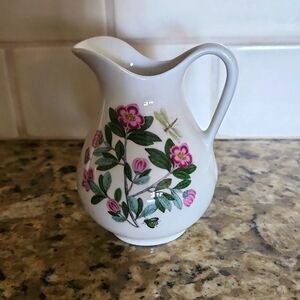 PORTMIERION GARDEN BOTANIC CREAMER NEW 4 INCHES TALL